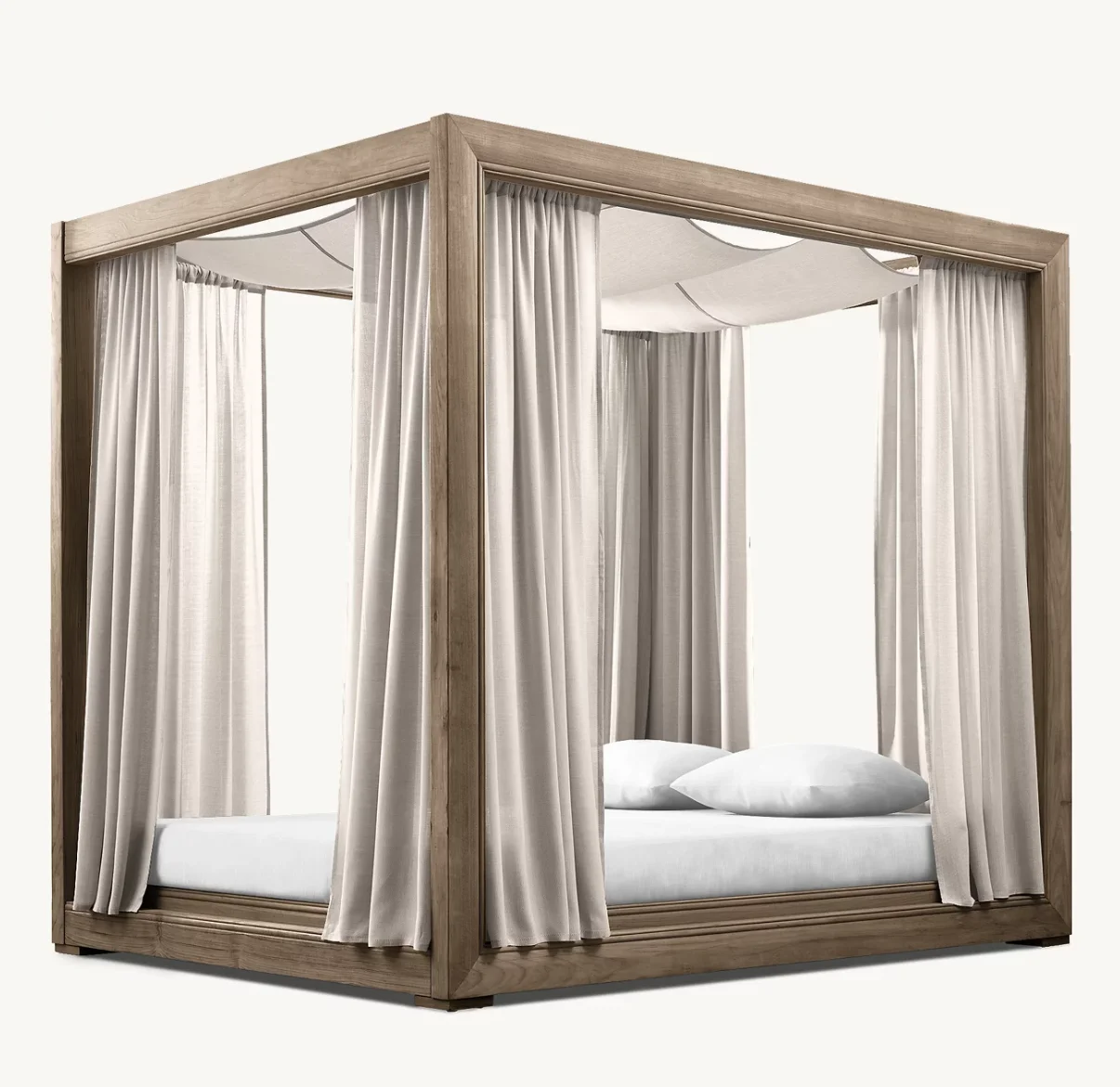 Costa Modern Style Wooden Outdoor Furniture Weather-resistant Curtain ...