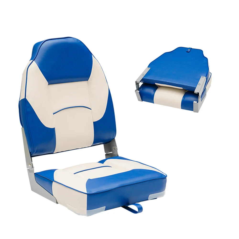 Marine Seat Boat Seat Foldable Low Back Deluxe Customized Fishing Boat