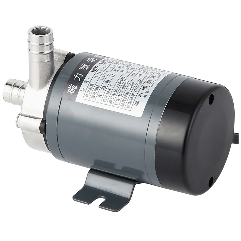 Pompe Magnétique Micro 6W MP-10RN - 220V/110V - Parfaite Pour Circulation D'eau Résistante à La Corrosion