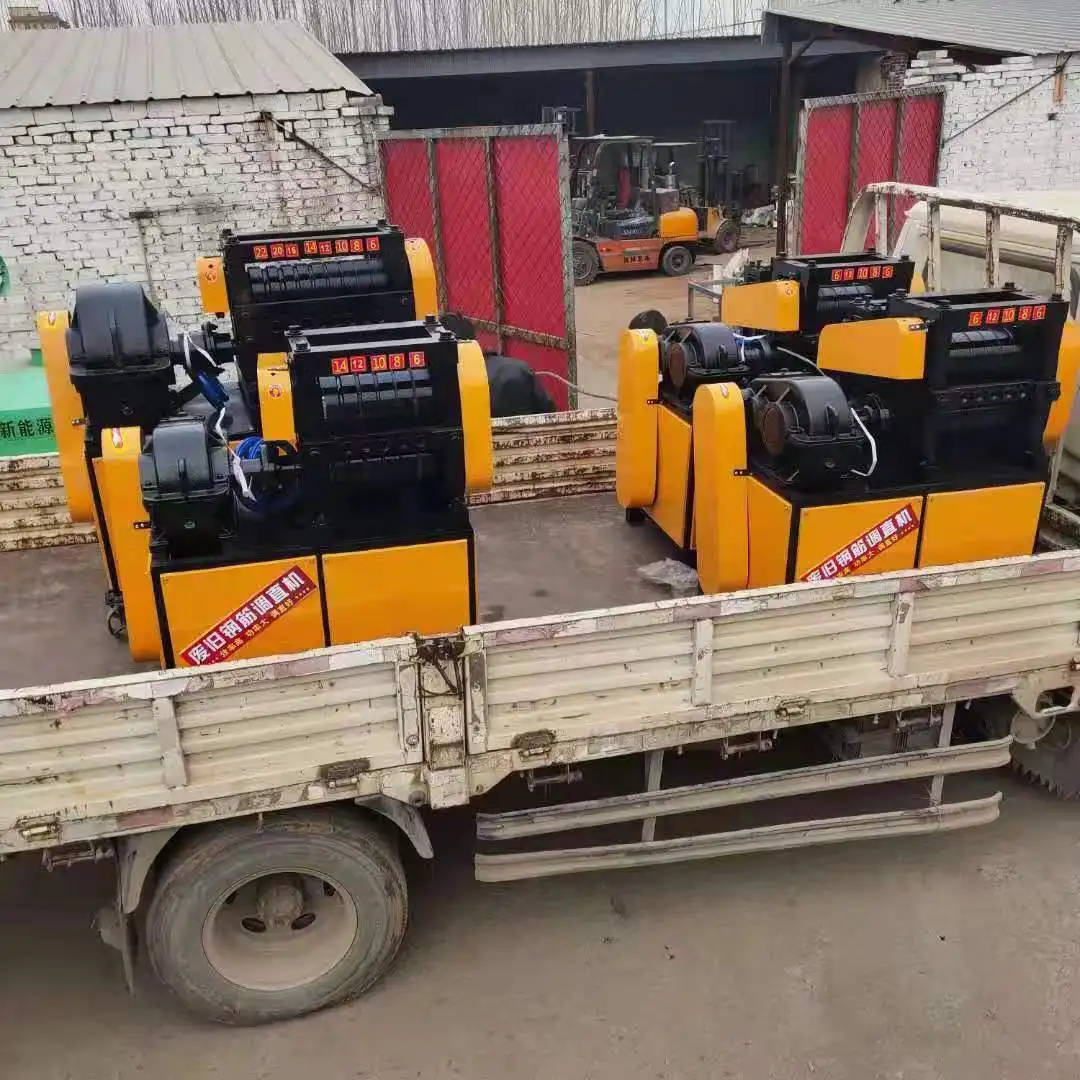 625mm Used Rebar Straightening Machine 25mm Scrap Steel Bar Rebar Rod