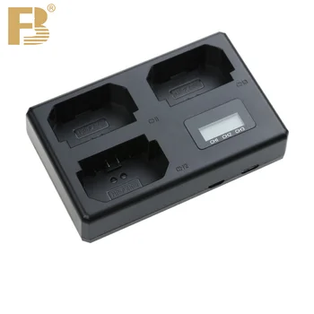 FB NP FZ100 Battery 3 Slot Charger for Sony Camera Alpha A7R3 A6600 A6700 A7M3 ARR4 A7R4 A7R5 A7III A7S3A9 A9S IV BC-QZ1 ILCE-9 detail image
