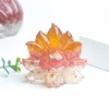 colorful No. 7 Citrine + Watermelon Crystal +