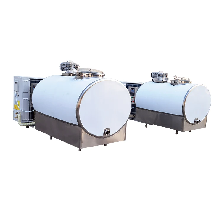 Bulk 200 Liter Storage Tank Fresh Raw Chiller Refrigerator Dairy Milk Cooler