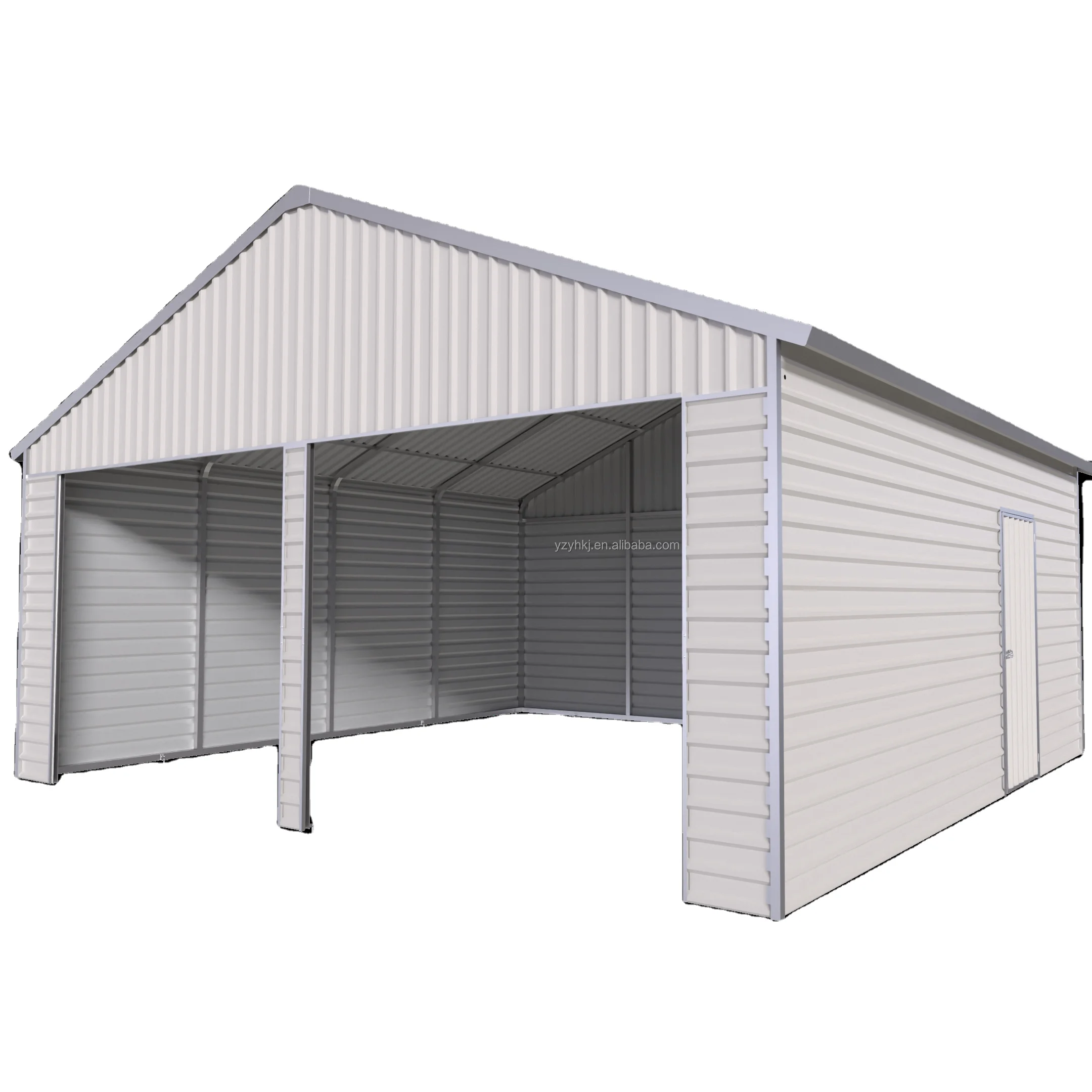 garage saler様用 14 x 24 One Car Garage Shed