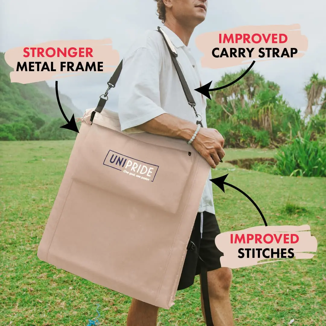 Aldi Lightweight Foldable Beach Field Outdoor Chair For Adults With