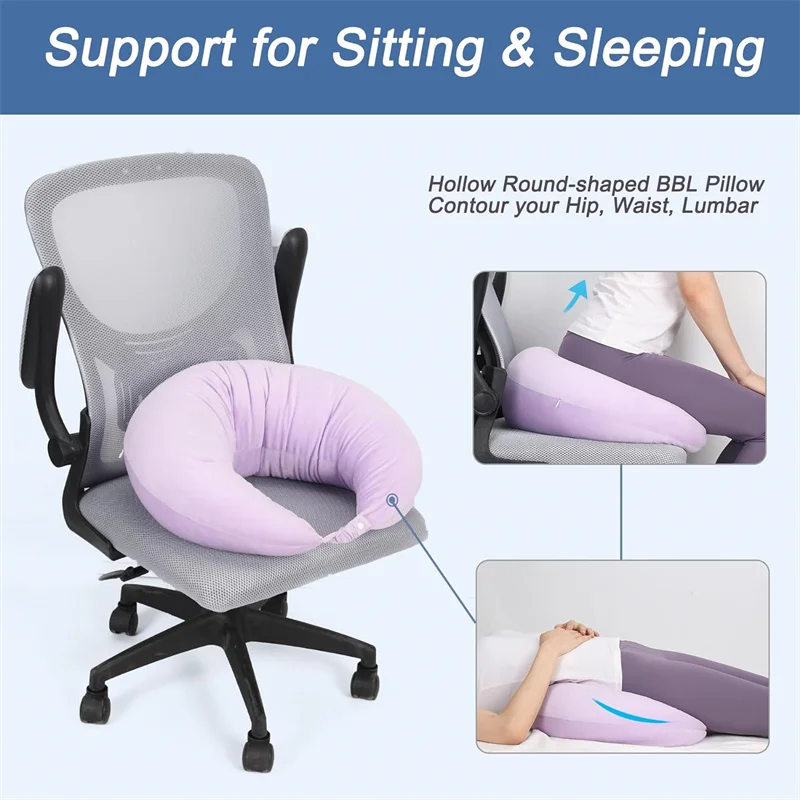 Recovery BBL Pillow Post Surgery Comfort and Support