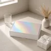 Holographic Iridescent White
