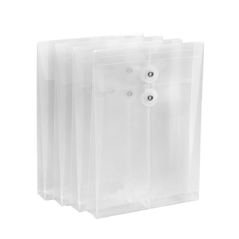 School Supply A4 Size Expandable Clear Expanding String Plastic File ...