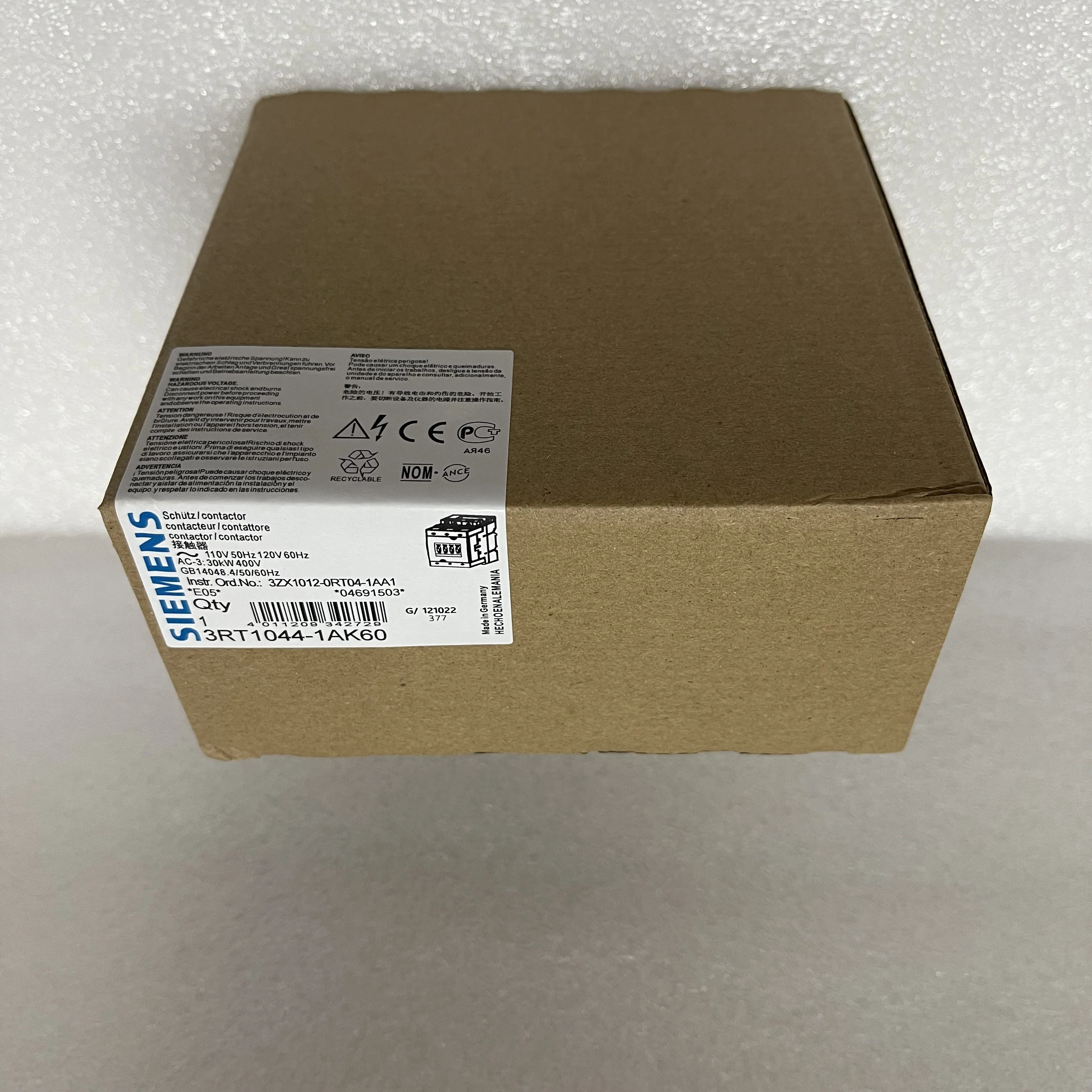 Siemens Overload Relay 3RT1044-1AK60