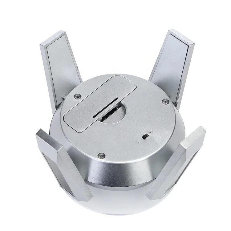Solar Power 360 Degree Rotating Product Display Stands Jewelry Display Stand Acrylic Display Stand