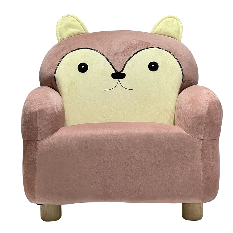 High Quality Children’s Furniture Sofa Shape Storage Stool for Kids Bedroom Room