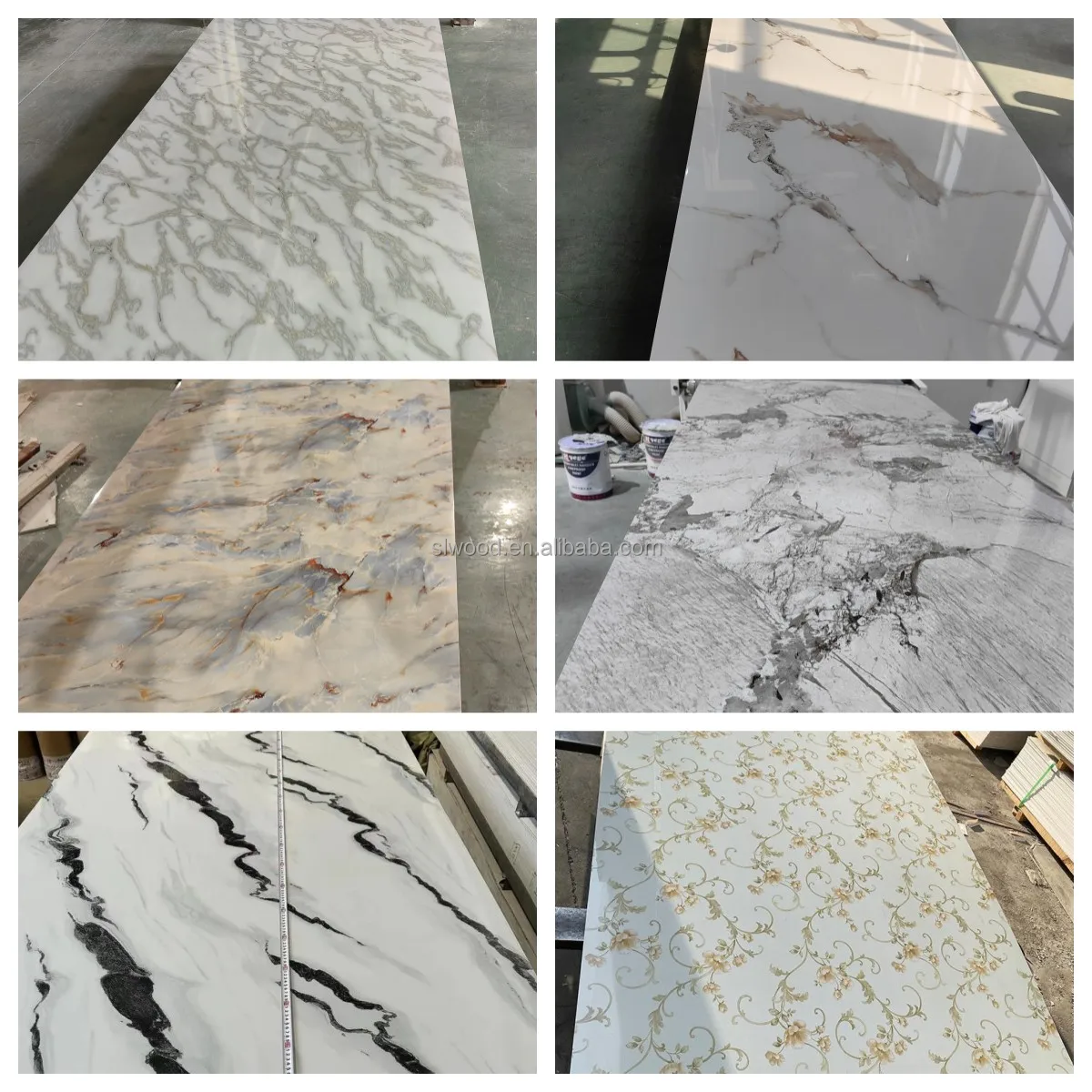 PVC Marble Sheet Wall Panels - Stylish & Functional Decor