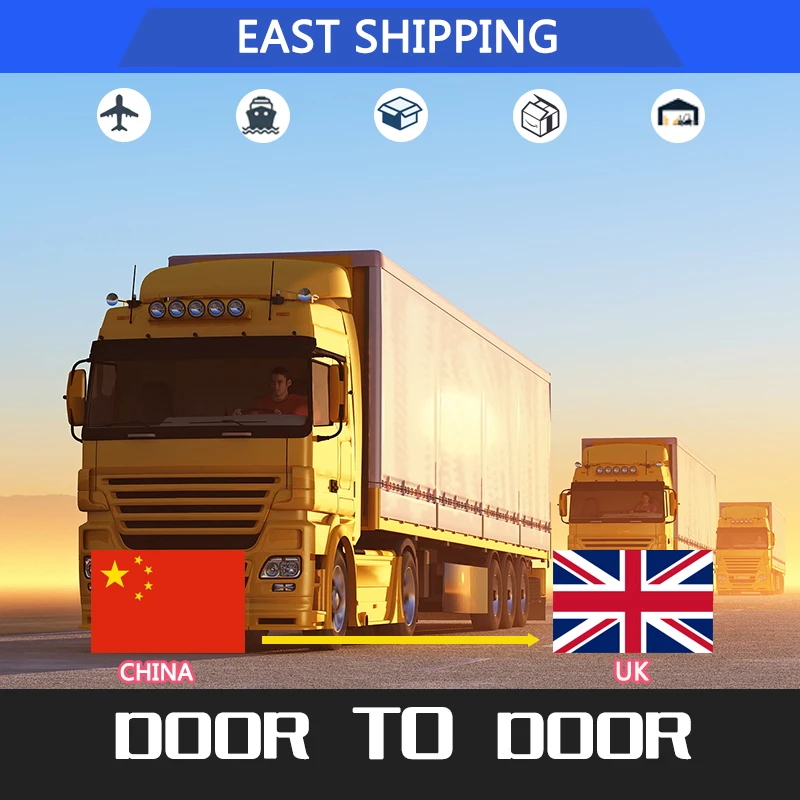 East Chinese Freight Forwarder To UK Express Services DDP Door To Door Shipping Freight China To UK