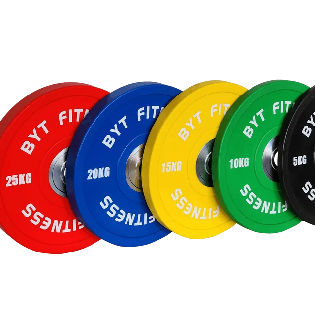 BYT Bumper Plates Weightlifting Custom Bumper Plates Urethane Lbs Bumper Plates