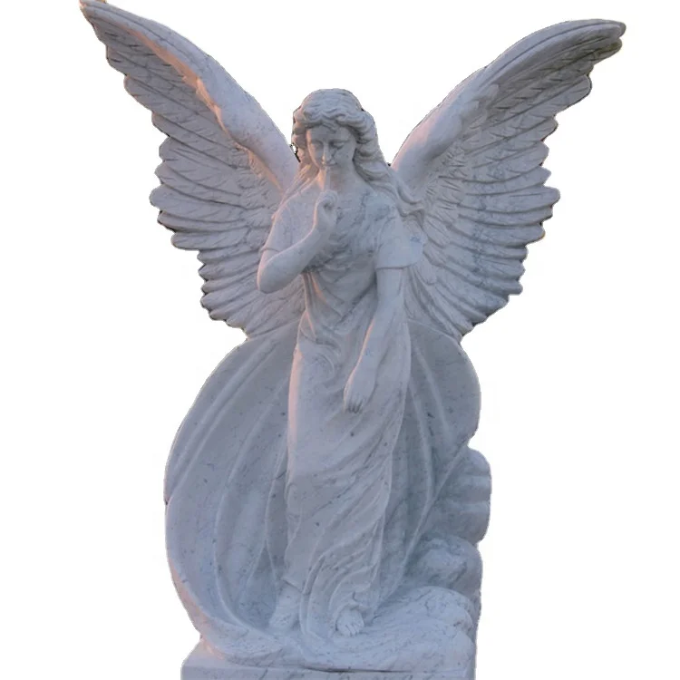 装飾のための等身大の庭の大理石の女性の天使の像 Buy エンジェル大理石彫刻 天使像 大理石天使彫刻 Product On Alibaba Com