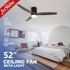 1stshine LED Ceiling Fan 2026 Newest Wood Blades Remote Control 2IN1 Ceiling Fan With Light