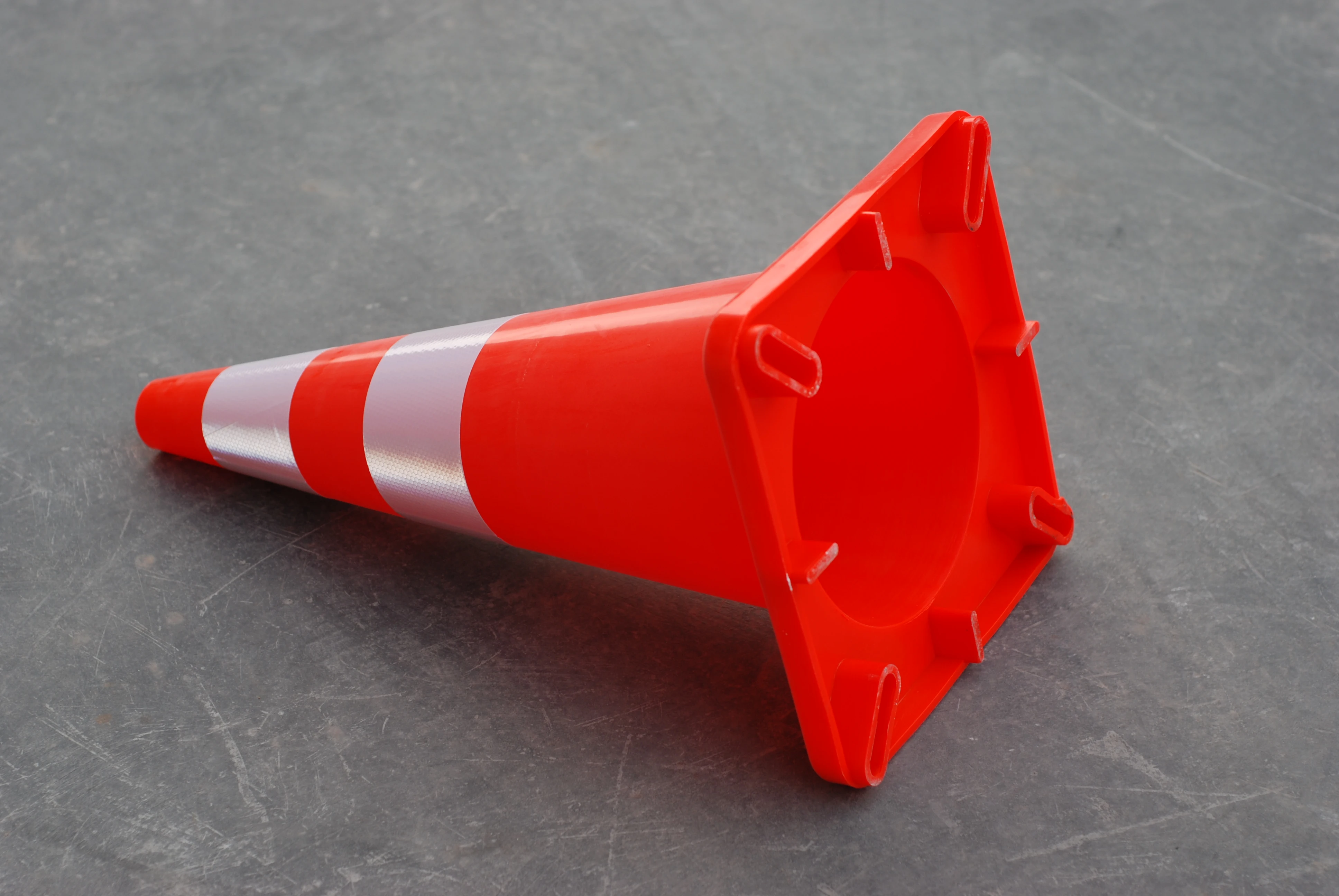 70 см пластиковый конус для парковки, дорожный знак из ПВХ, безопасный пластиковый конус