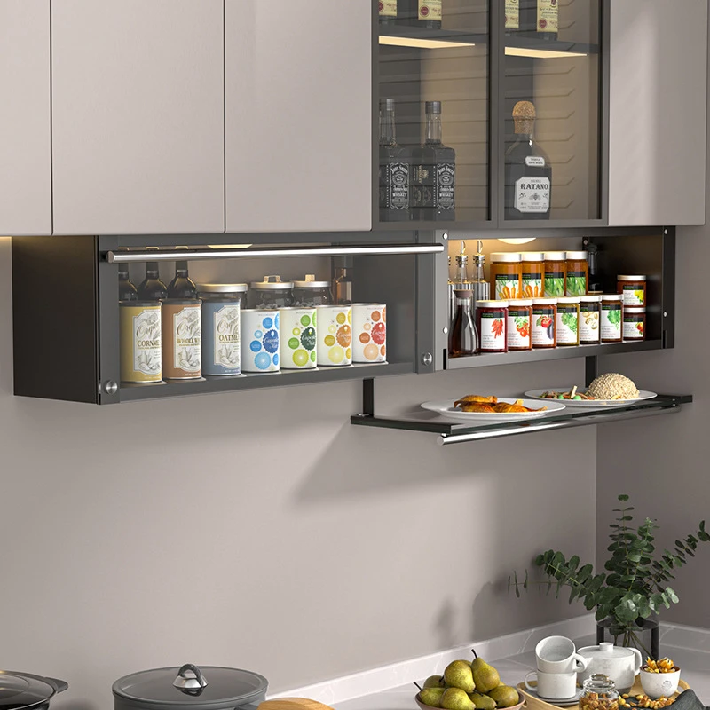 Kitchen Cabinet Smart Spice Rack Swivel Store Smart Storage Of