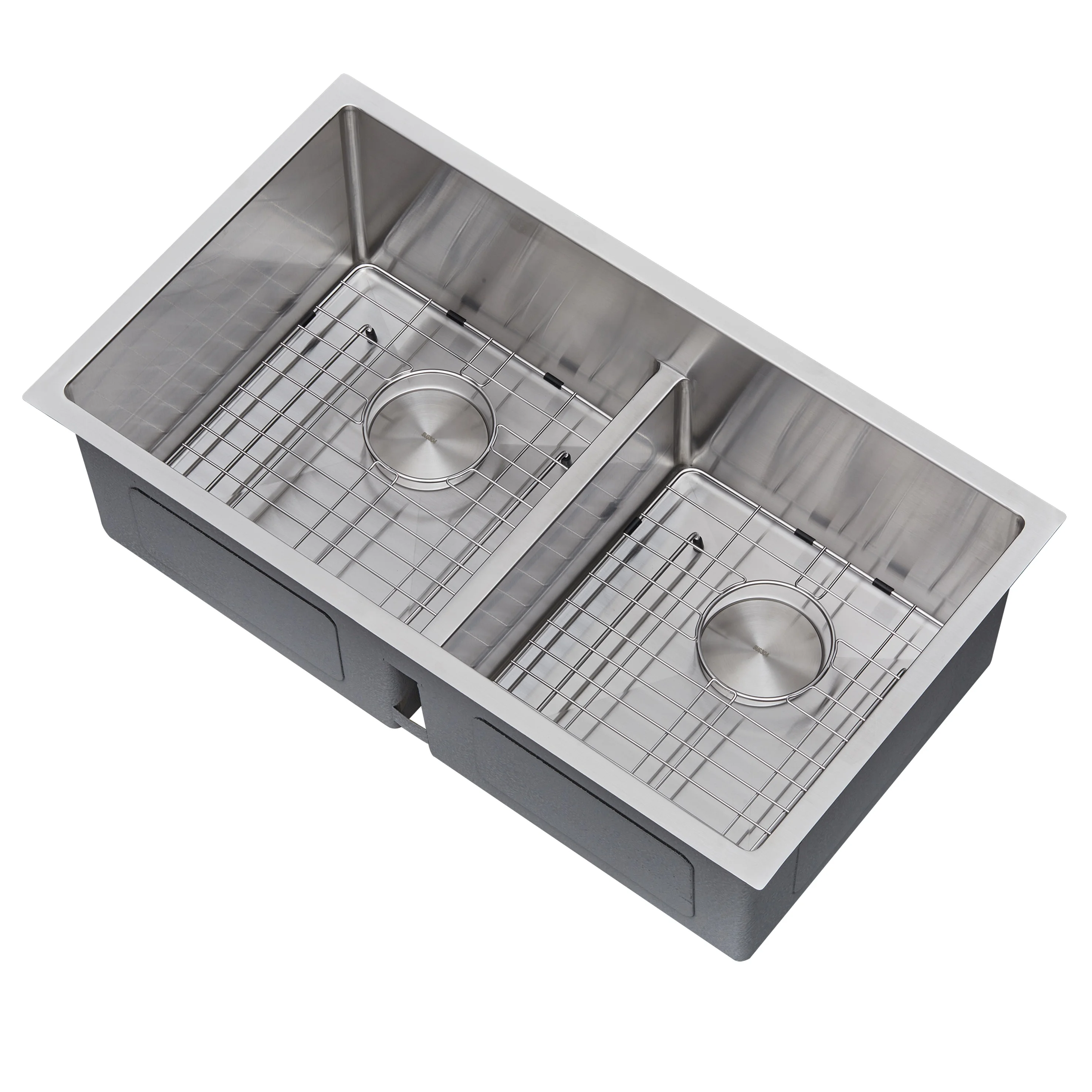 Unique Hand Made Kitchen Sink Small Corner Kitchen Sink Fregadero De Cocina Outdoor Laundry Machine Smart Kitchen Sink with Tray