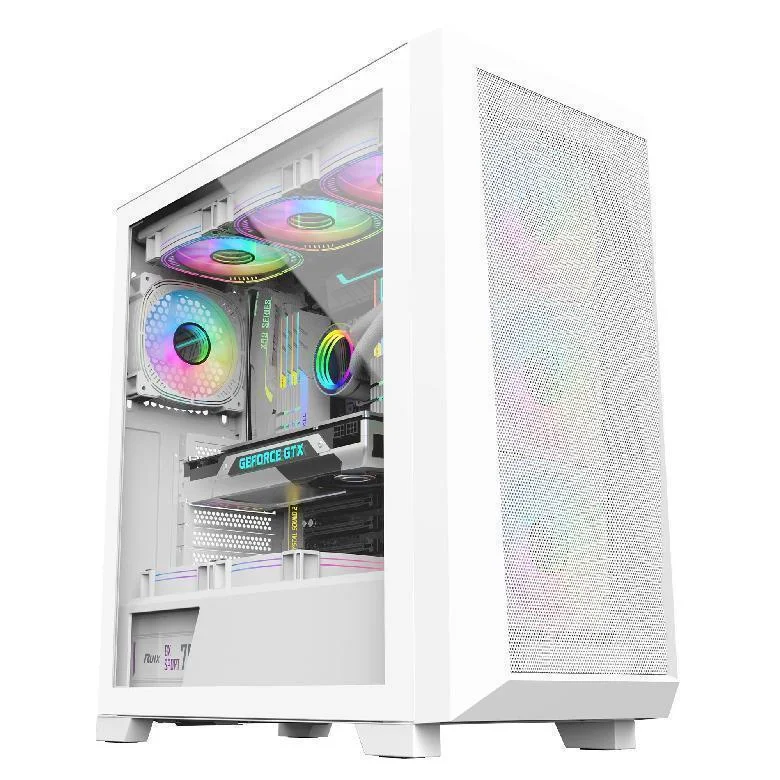 Wholesale Gaming Computer Cases With 4 Argb Fans Comput Case Pc Desktop