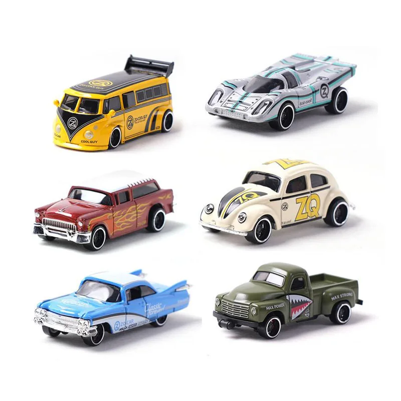 Classic Car Die Cast Model Cars 1 64 Alloy Miniature Toy Car for Boys