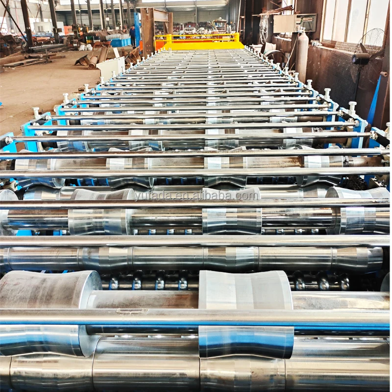 Low Price Corrugated Trapezoidal Double Layer Hydraulic Roof Tile Making Machine