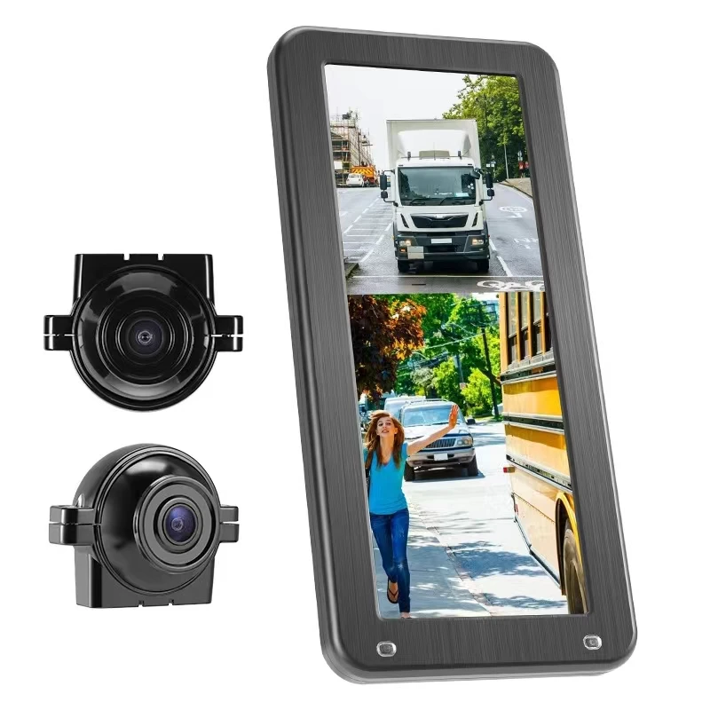 2024 New 12.3-inch dual recording car recorder with 1920 pixels