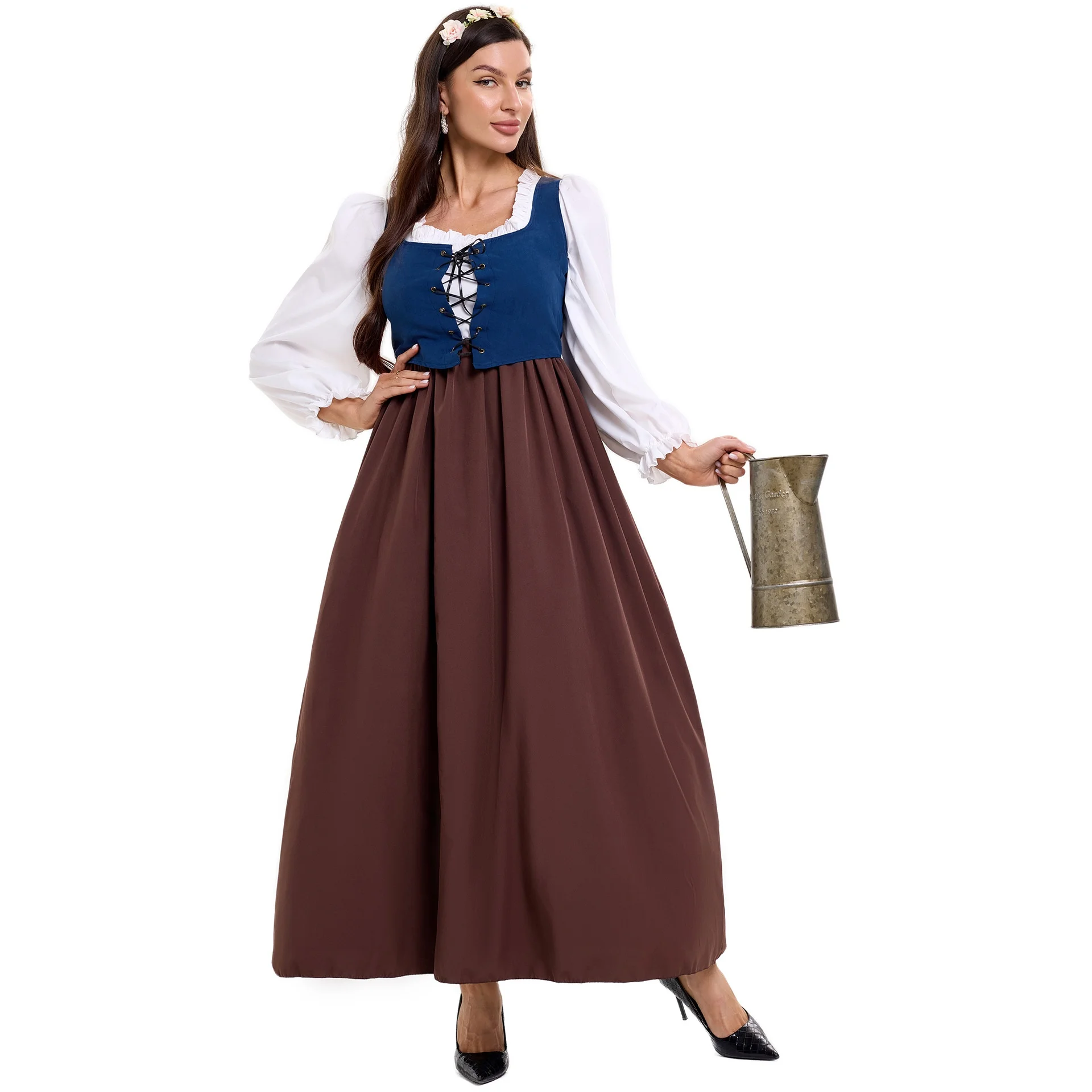 Wholesale Mirabel Dresses Pepa Dolors Isabela Luisa CostumesEncanto Dres CostumesFancy Dress,1 Piece