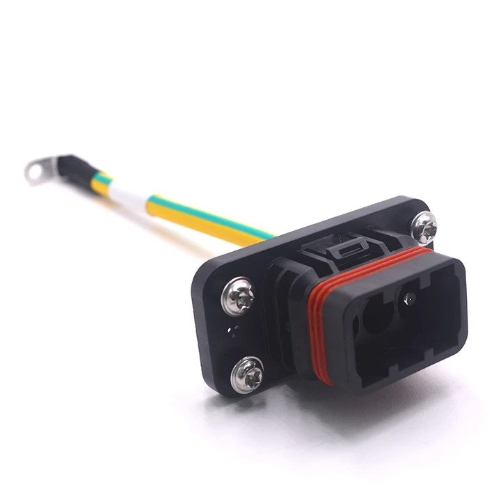For 3-Pin Connector Plug with M8 Ring Terminal Wire Harness for Reliable Cable Assembly