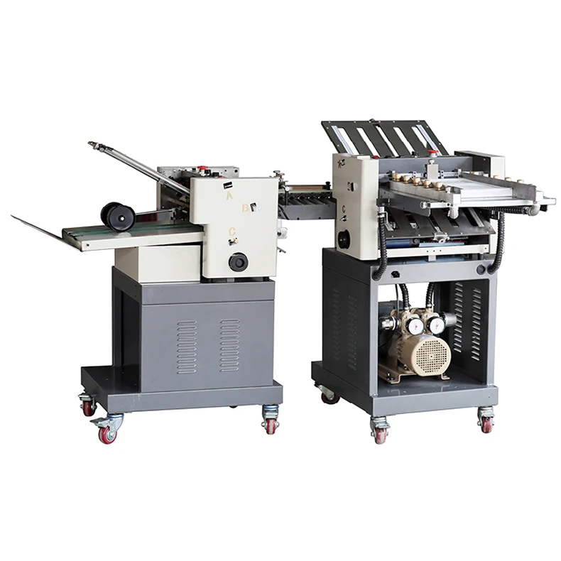 A3 Size Combination Burning Hand Operated Baking Plain 7-row Paper n Fold Paper Folding Machine 150gsm 200 Gsm A4 A1 China
