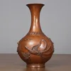 35-inch bronze phoenix vase