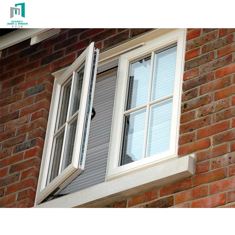 pvc upvc impact windows PVC Casement window design UPVC double glazed Casement windows