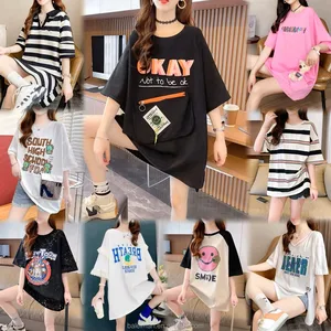 Manufacturers Wholesale Can Customize Women's Summer T-shirt 100% High-quality Cotton Casual Short Sleeve Design