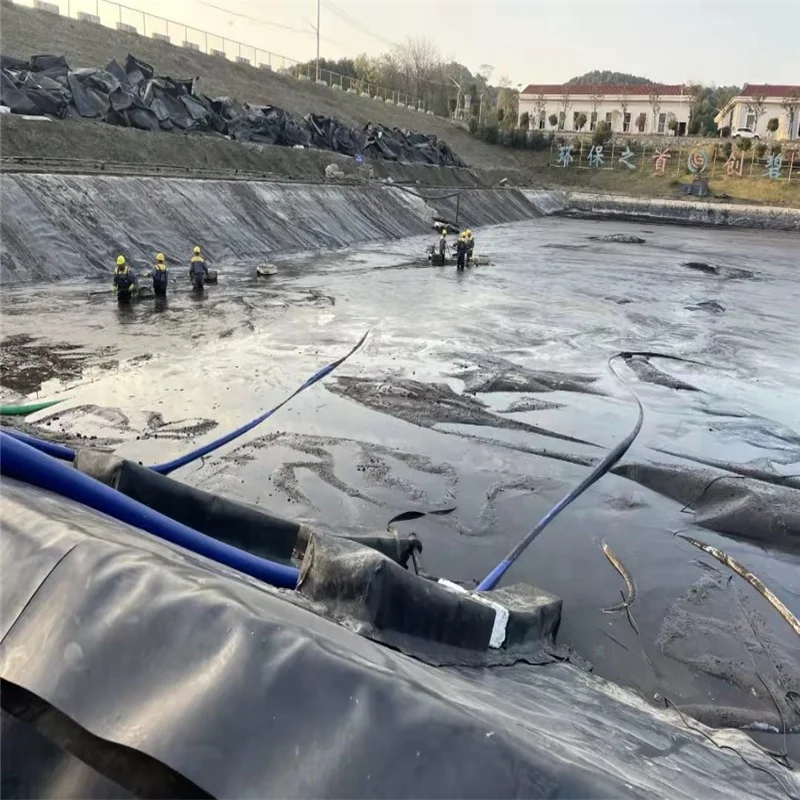 0.5mm 1mm 1.5mm Plastic Waterproof Aquaculture Geomembrane Hdpe Liner Fish Farm Wholesale Geomembrane Pond Liner
