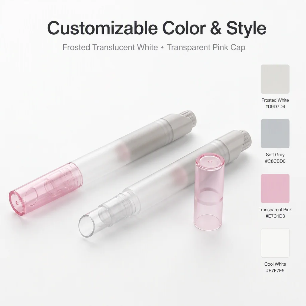 Custom PP Cosmetic Container Customization