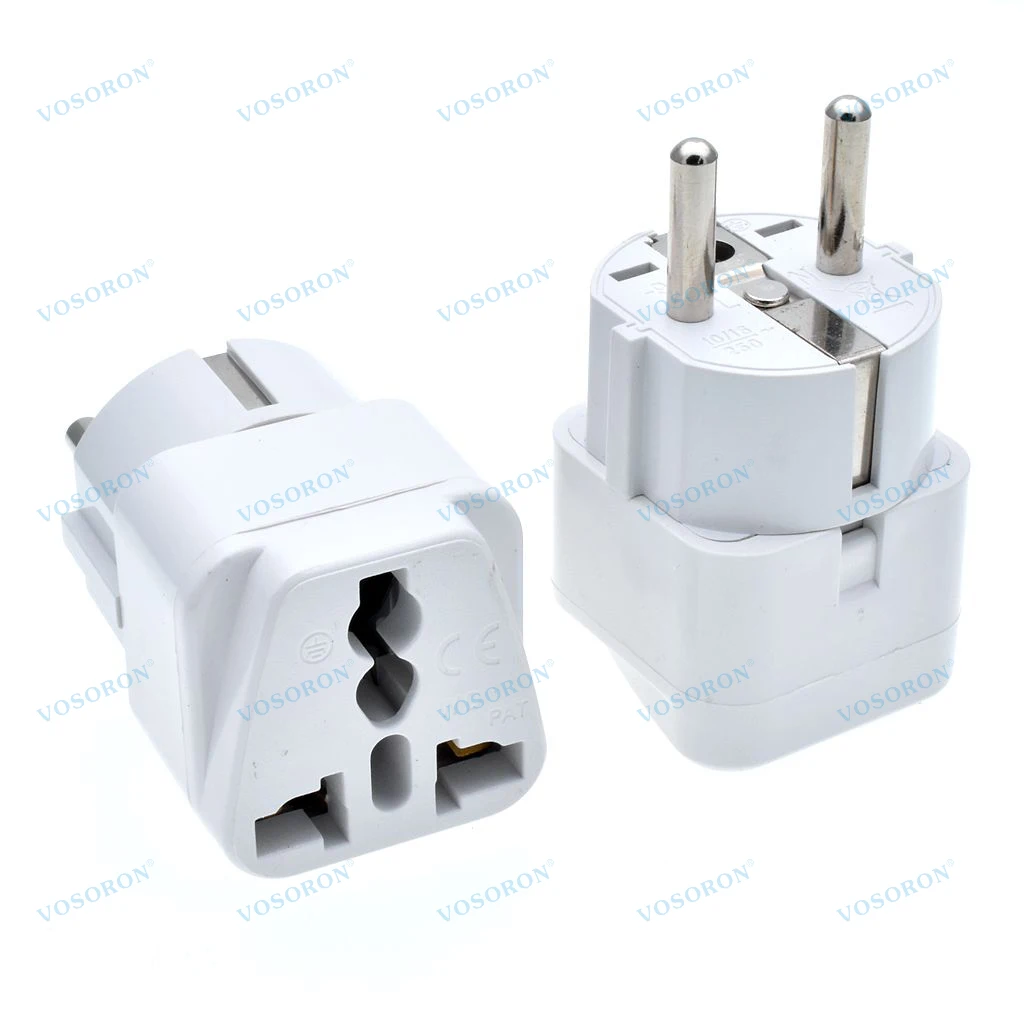 Adaptateur De Voyage Universel Prise US/UK/AU/CN Vers Europe France - 16A (neuf)