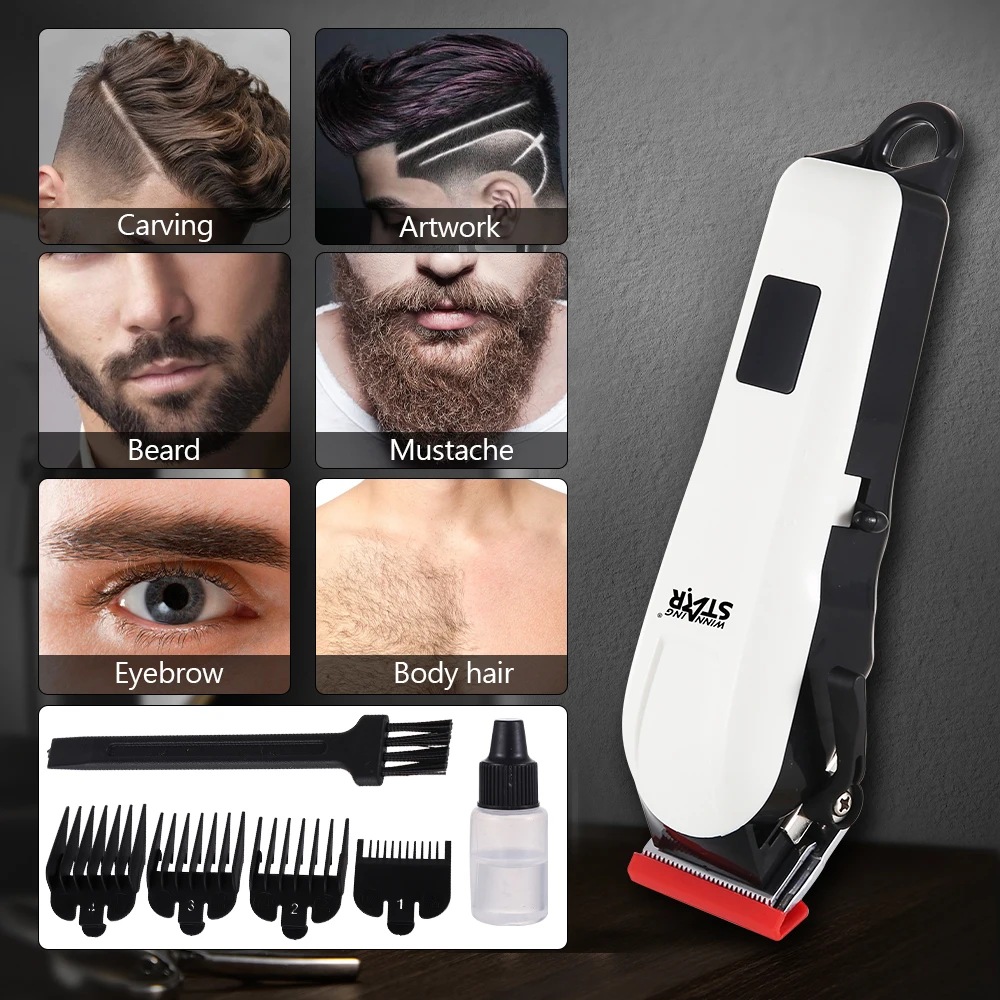 WINNING STAR 5W AC Hair Clipper Cutting Trimmer ST-5605H Men Barbing Machine Electric Hair Clipper