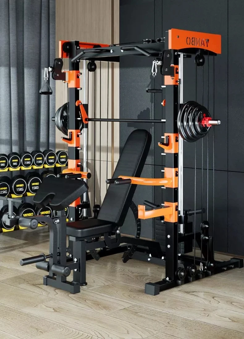 Gym Equipment Body Building Multi-functional Trainer Smith Machine Home Gym For Sale Made In China - Buy  Home Gym Equipment factory