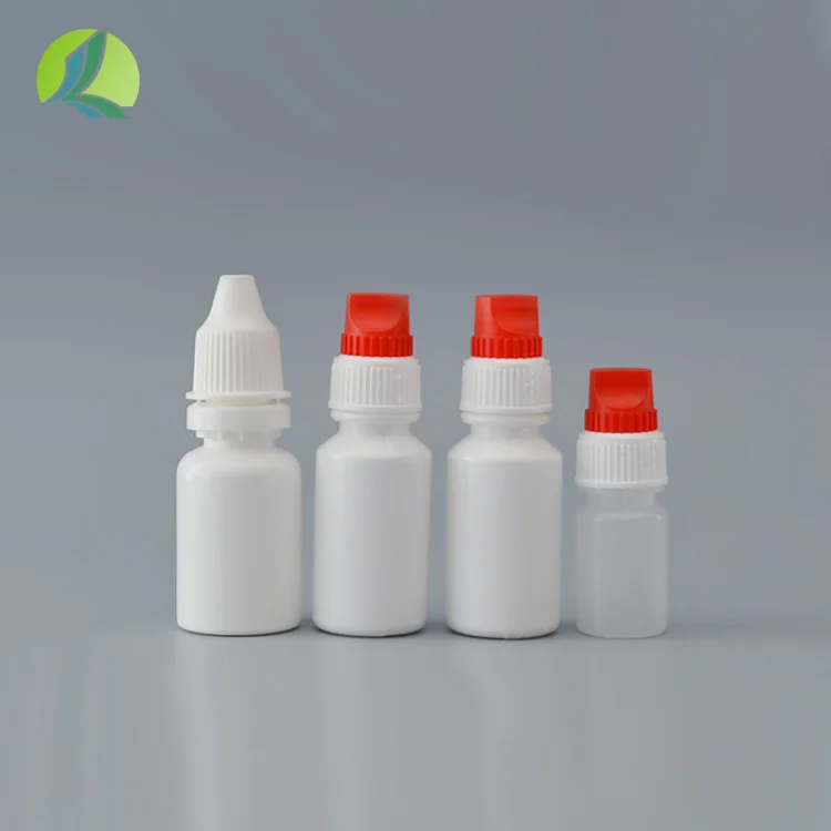 Pharmaceutical 5ml 10ml LDPE Liquid Eye Drops Container Screw Cap Squeeze Empty Sterilized Dropper Bottle with Customized Color