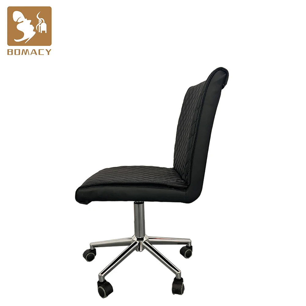 With Wheels Beauty Hairdressing Transparent Acrylic Pedicure Furniture