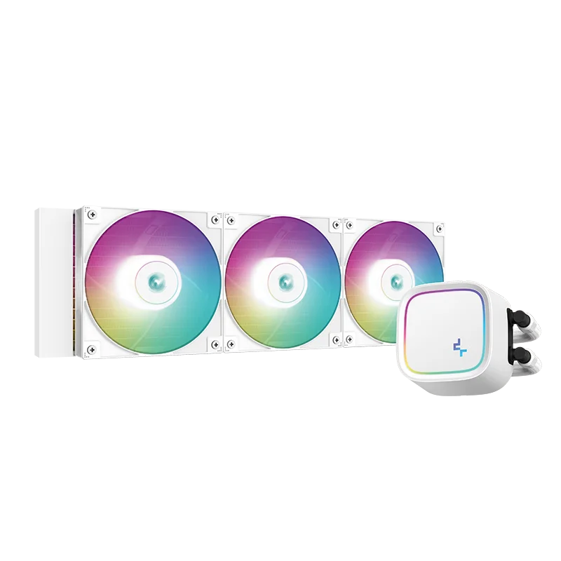 Deepcool Ice element ARGB Fan LE720/520 Computer Cpu Desktop Integrated Water Cooling Radiator LE520 Ice element 240 Black ARGB
