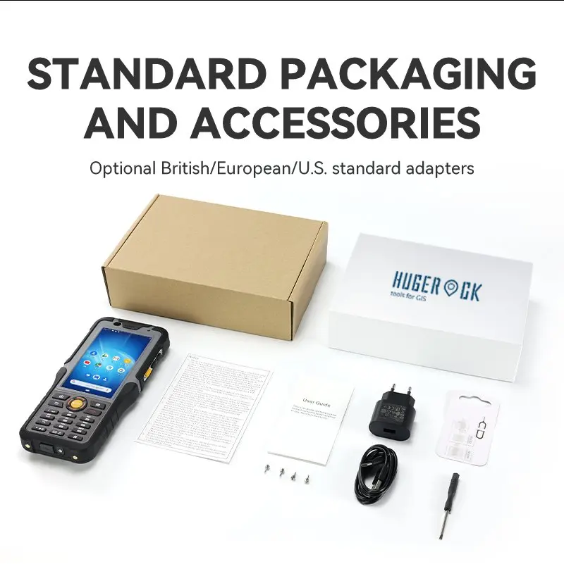 HUGEROCK R50UB промышленный Прочный планшетный ПК android Портативный КПК ip66 считыватель штрих-кода qr-кода с 4 5