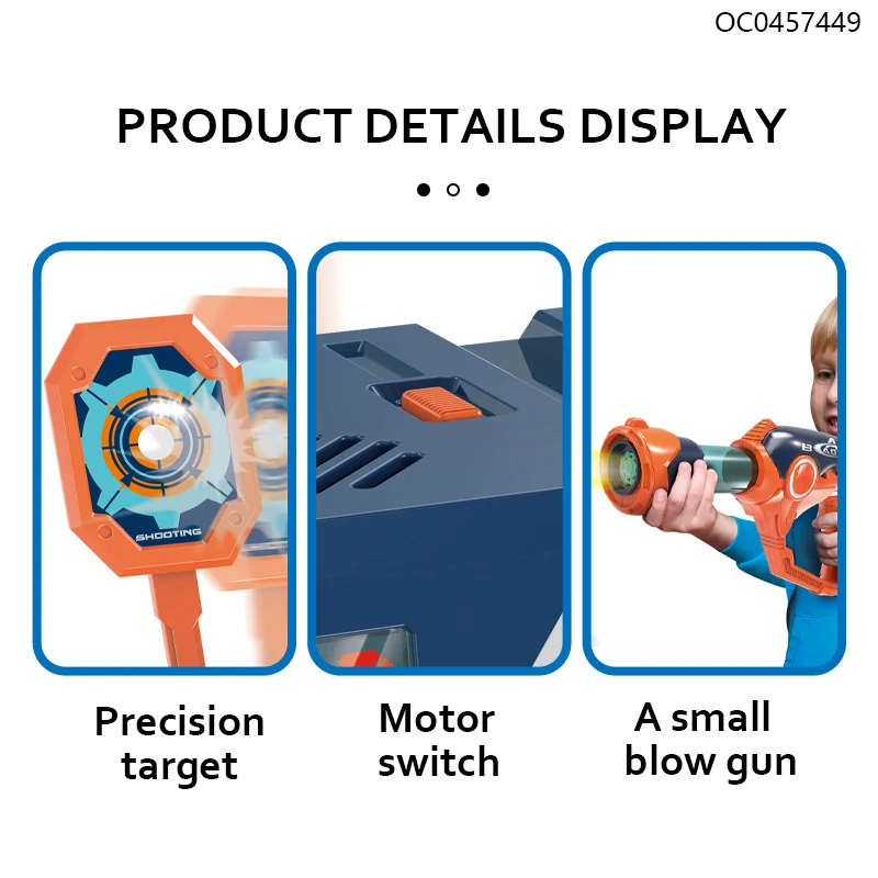 Alibaba.com: Air Power Shooting Bullet Kids Soft Foam Ball Toy Gun Set ...