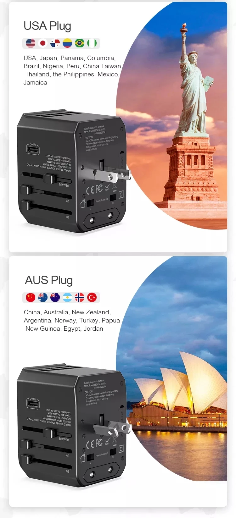 travel adapter