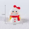 colorido no.11 muñeco de nieve con lazo