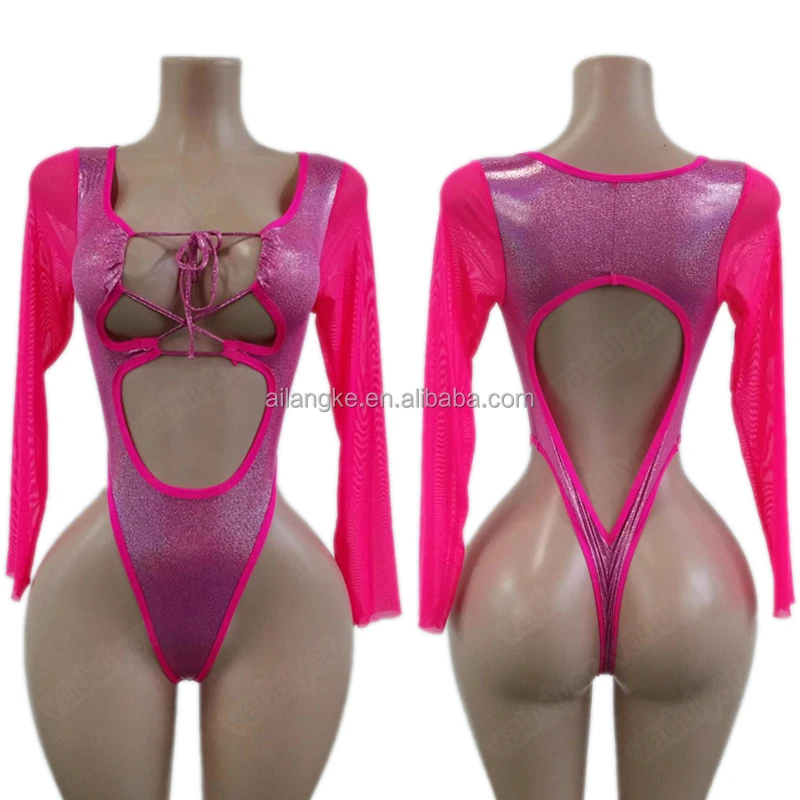 Popular Hot Sales Shine Oem Customize Bottle Girl Outfits Club Night