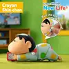 Crayon Shin-chan dont want to get up op in a bag