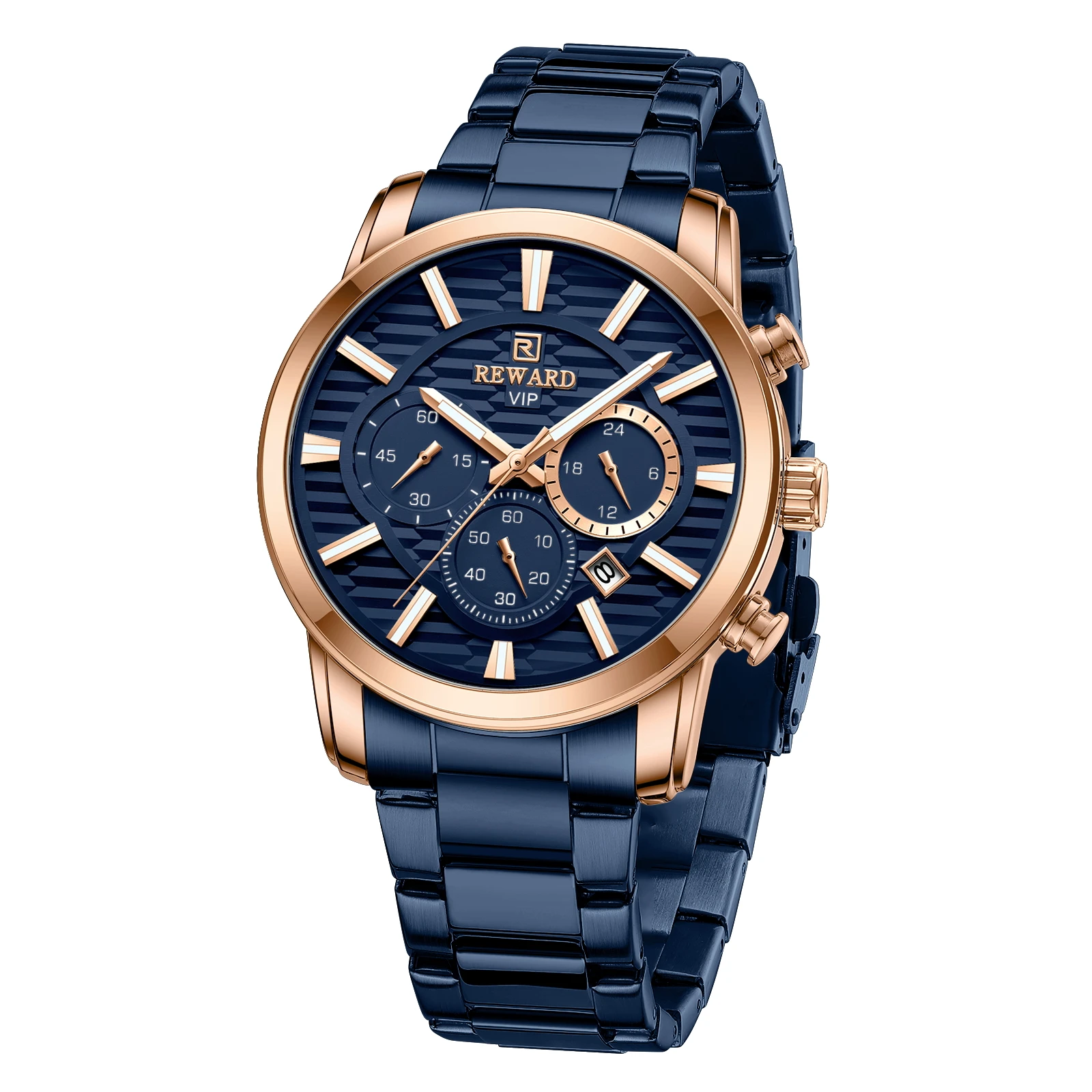 REWARD Men Wrist Watch Luxury Waterproof Guangzhou Watch Classic Stainless Steel Private Label Customize Logo Watches