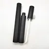 4ml matt black tubes with lipgloss brush