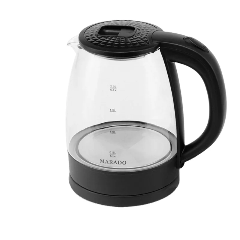 Marado 1.8l Glass Electric Kettle With Led Light Household Outside